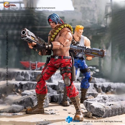 CONTRA OPERATION GALUGA EXQUISITE BASIC LANCE BEAN ACTION FIGURE HIYA TOYS