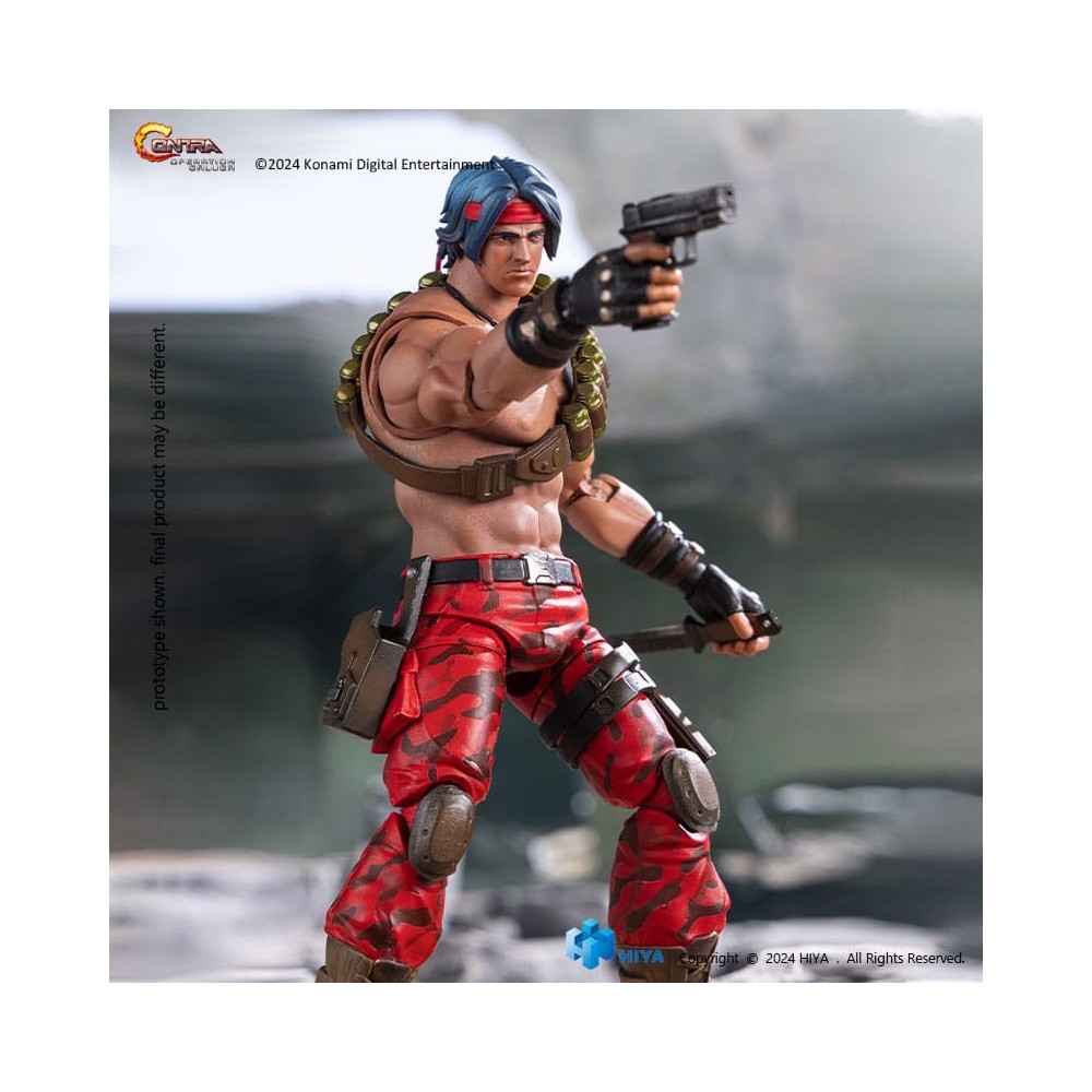 CONTRA OPERATION GALUGA EXQUISITE BASIC LANCE BEAN ACTION FIGURE HIYA TOYS