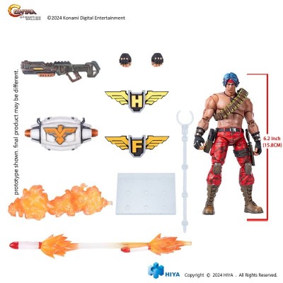 CONTRA OPERATION GALUGA EXQUISITE BASIC LANCE BEAN ACTION FIGURE HIYA TOYS