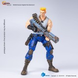 HIYA TOYS CONTRA OPERATION GALUGA EXQUISITE BASIC BILL RIZER ACTION FIGURE