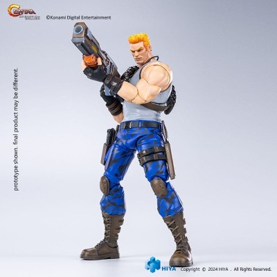 CONTRA OPERATION GALUGA EXQUISITE BASIC BILL RIZER ACTION FIGURE HIYA TOYS