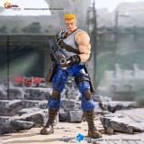 HIYA TOYS CONTRA OPERATION GALUGA EXQUISITE BASIC BILL RIZER ACTION FIGURE