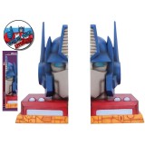 NEMESIS NOW TRANSFORMERS OPTIMUS PRIME BOOKENDS IN RESIN