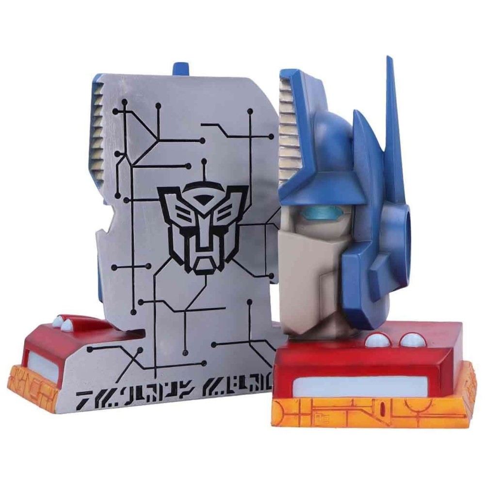 TRANSFORMERS OPTIMUS PRIME BOOKENDS FERMALIBRI NEMESIS NOW