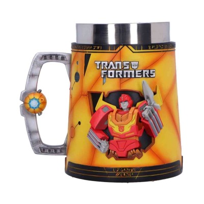TRANSFORMERS HEROES OF CYBERTRON TANKARD BOCCALE IN RESINA NEMESIS NOW