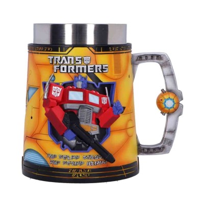 TRANSFORMERS HEROES OF CYBERTRON TANKARD BOCCALE IN RESINA NEMESIS NOW