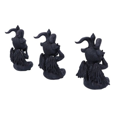 CULT CUTIES THREE WISE BAPHOBOO RESIN FIGURE 13CM NEMESIS NOW