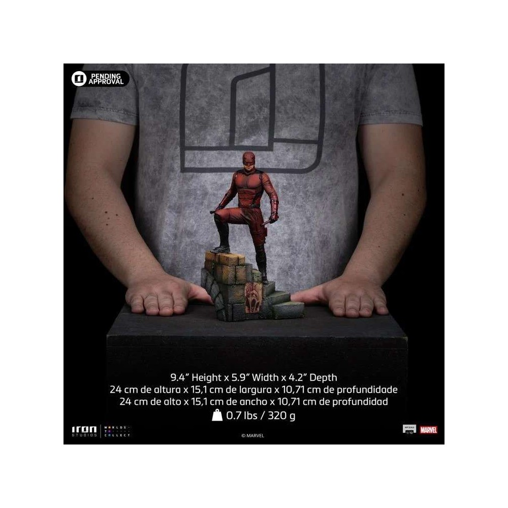 IRON STUDIOS DAREDEVIL BORN AGAIN ART SCALE 1/10 STATUE RESIN FIGURE