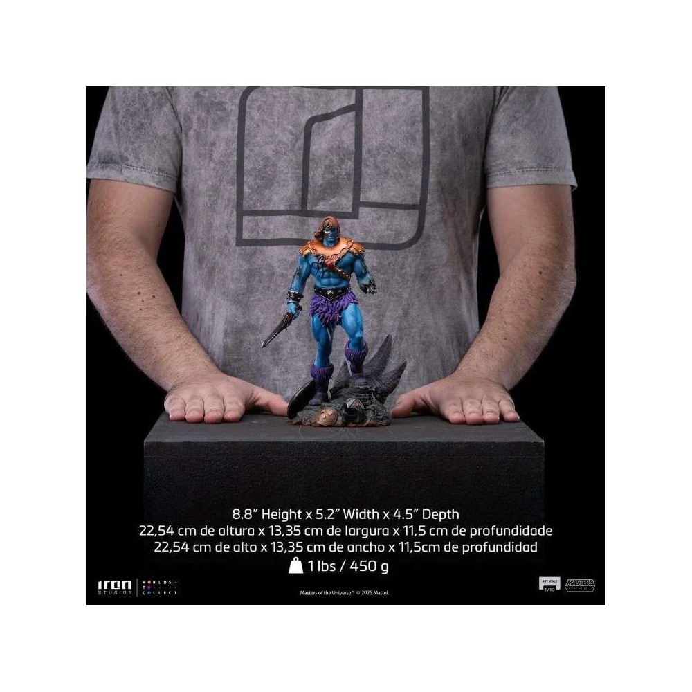 IRON STUDIOS MASTERS OF THE UNIVERSE FAKER BDS ART SCALE 1/10 STATUE FIGURE