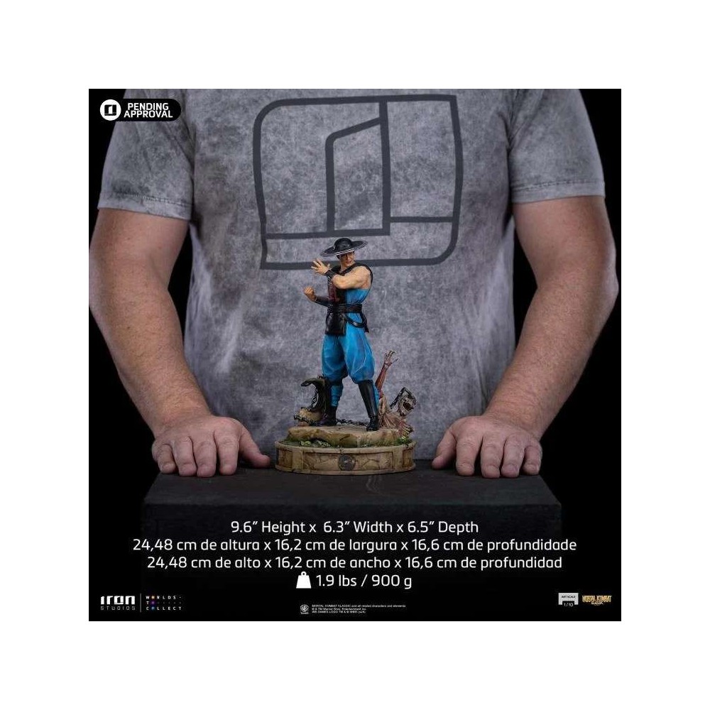 MORTAL KOMBAT ART SCALE KUNG LAO 1/10 STATUA FIGURE IRON STUDIOS