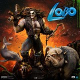 DC COMICS LOBO UNLEASHED BDS ART SCALE DELUXE STATUA FIGURE IRON STUDIOS