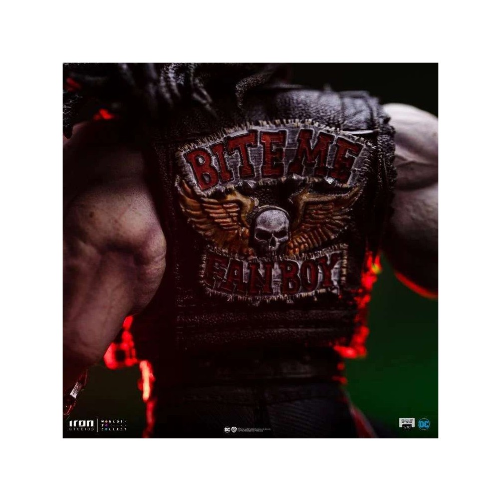 DC COMICS LOBO UNLEASHED BDS ART SCALE DELUXE STATUA FIGURE IRON STUDIOS