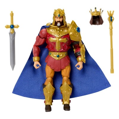 MATTEL MASTERS OF THE UNIVERSE NEW ETERNIA KING RANDOR PVC ACTION FIGURE
