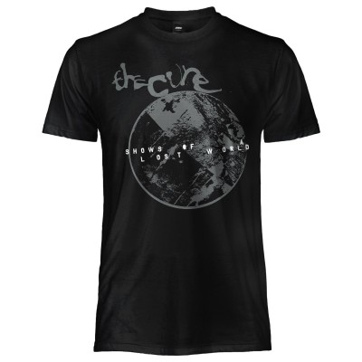 T SHIRT THE CURE SHOWS OF A LOST WORLD