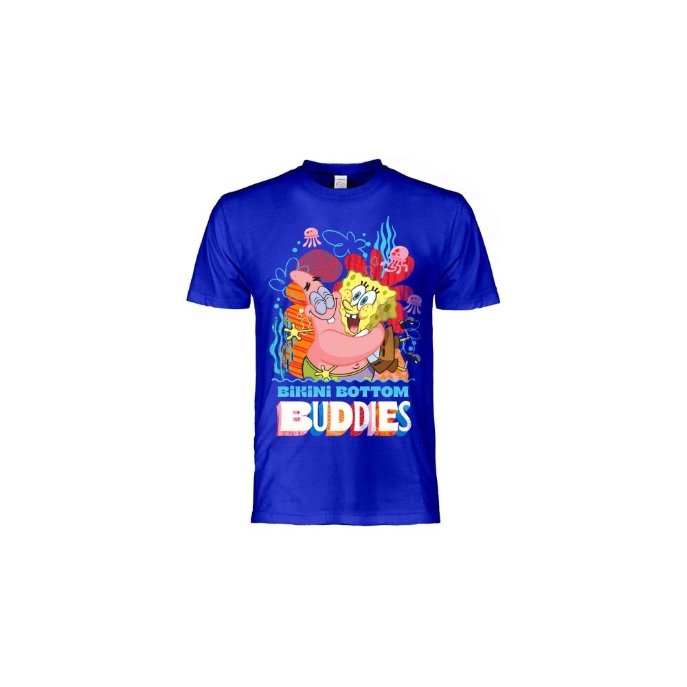 T SHIRT SPONGEBOB AND PATRICK BIKINI BOTTOM BUDDIES