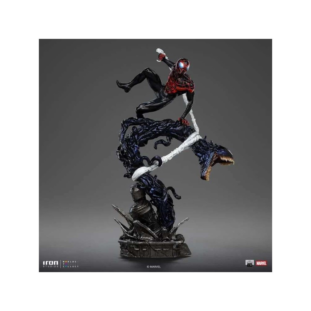 IRON STUDIOS SPIDER-MAN VS VILLAINS MILES MORALES BDS ART SCALE STATUE FIGURE