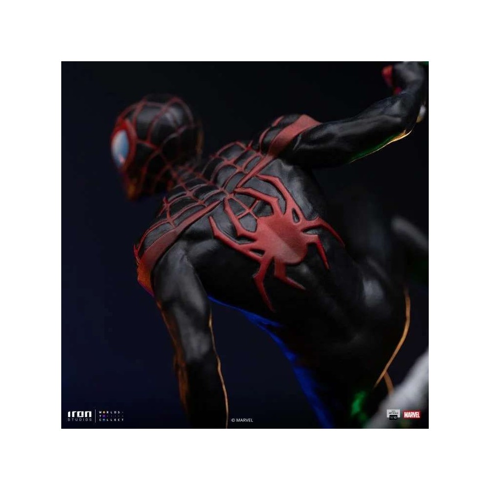 SPIDER-MAN VS VILLAINS MILES MORALES BDS ART SCALE 1/10 STATUA FIGURE IRON STUDIOS