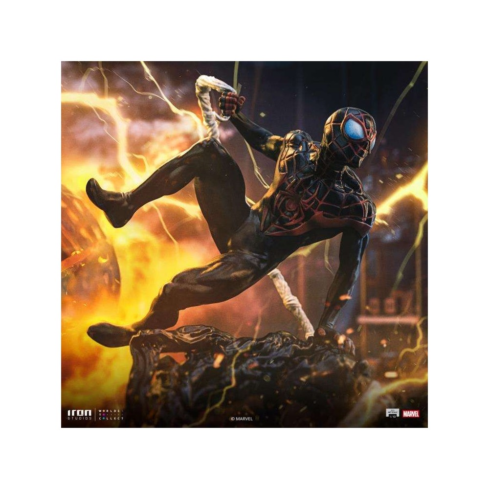 IRON STUDIOS SPIDER-MAN VS VILLAINS MILES MORALES BDS ART SCALE STATUE FIGURE