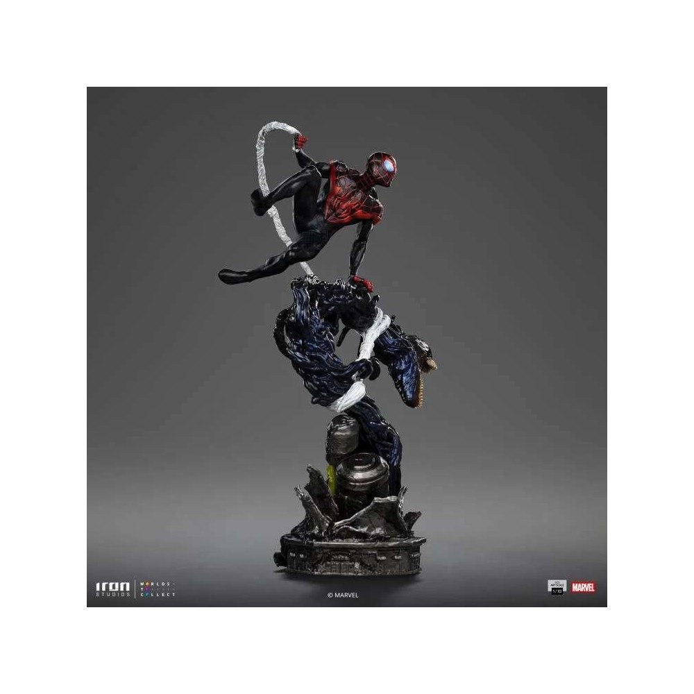 SPIDER-MAN VS VILLAINS MILES MORALES BDS ART SCALE 1/10 STATUA FIGURE IRON STUDIOS