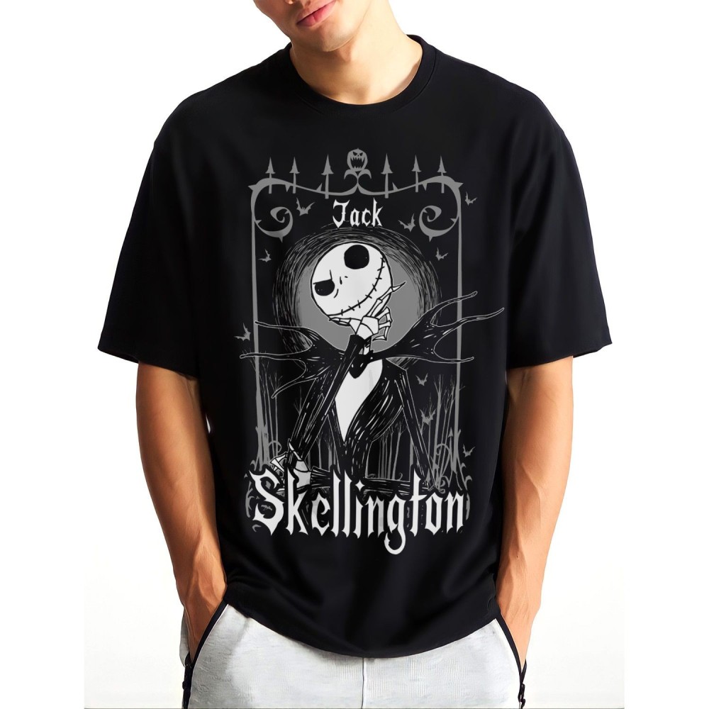 T SHIRT NIGHTMARE BEFORE CHRISTMAS JACK SKELLINGTON