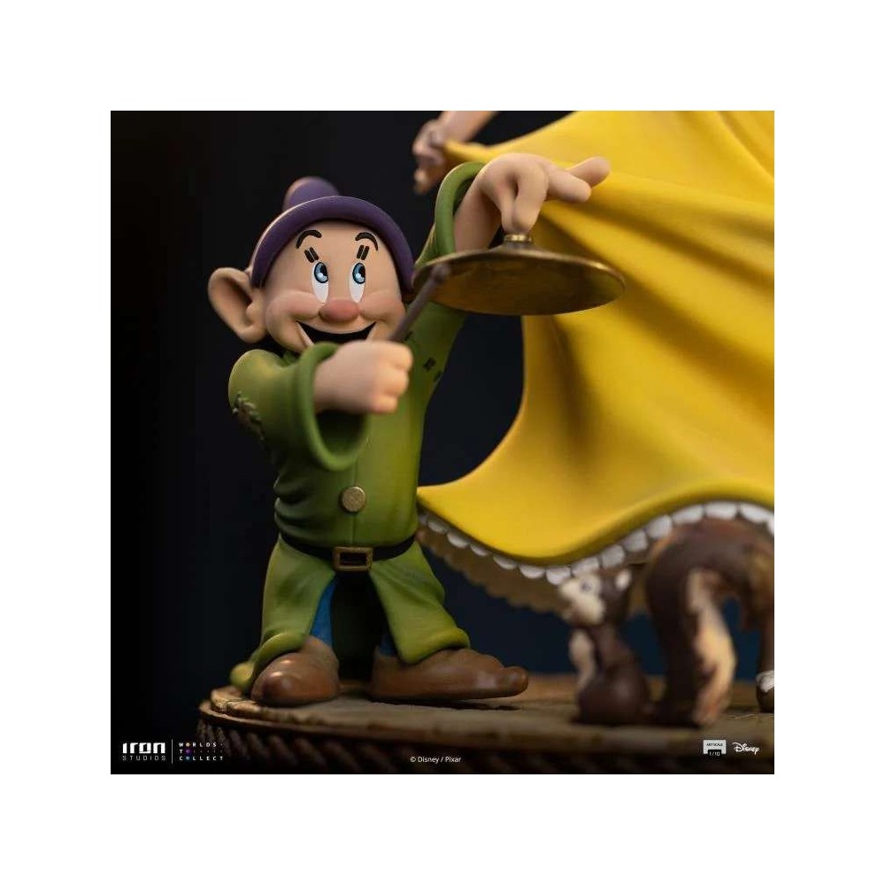 BIANCANEVE E I SETTE NANI ART SCALE 1/10 STATUA FIGURE IRON STUDIOS