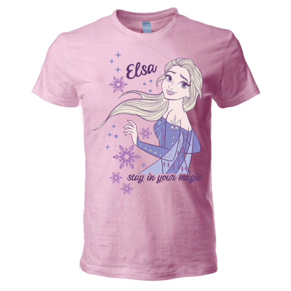 MAGLIA T SHIRT FROZEN ELSA STAY IN YOUR MAGIC