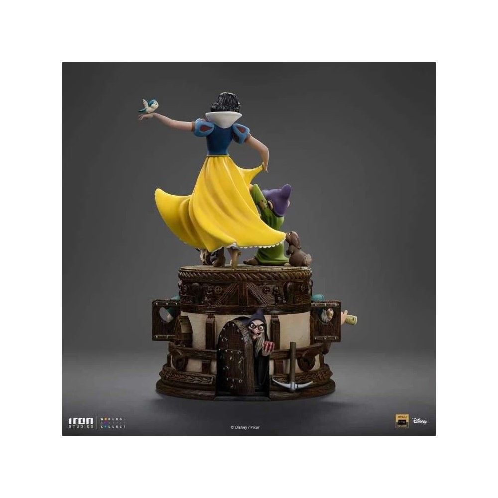 IRON STUDIOS SNOW WHITE AND THE SEVEN DWARVES ART SCALE DELUXE 1/10 STATUE FIGURE