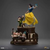 BIANCANEVE E I SETTE NANI ART SCALE DELUXE 1/10 STATUA FIGURE IRON STUDIOS