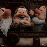 IRON STUDIOS SNOW WHITE AND THE SEVEN DWARVES ART SCALE DELUXE 1/10 STATUE FIGURE