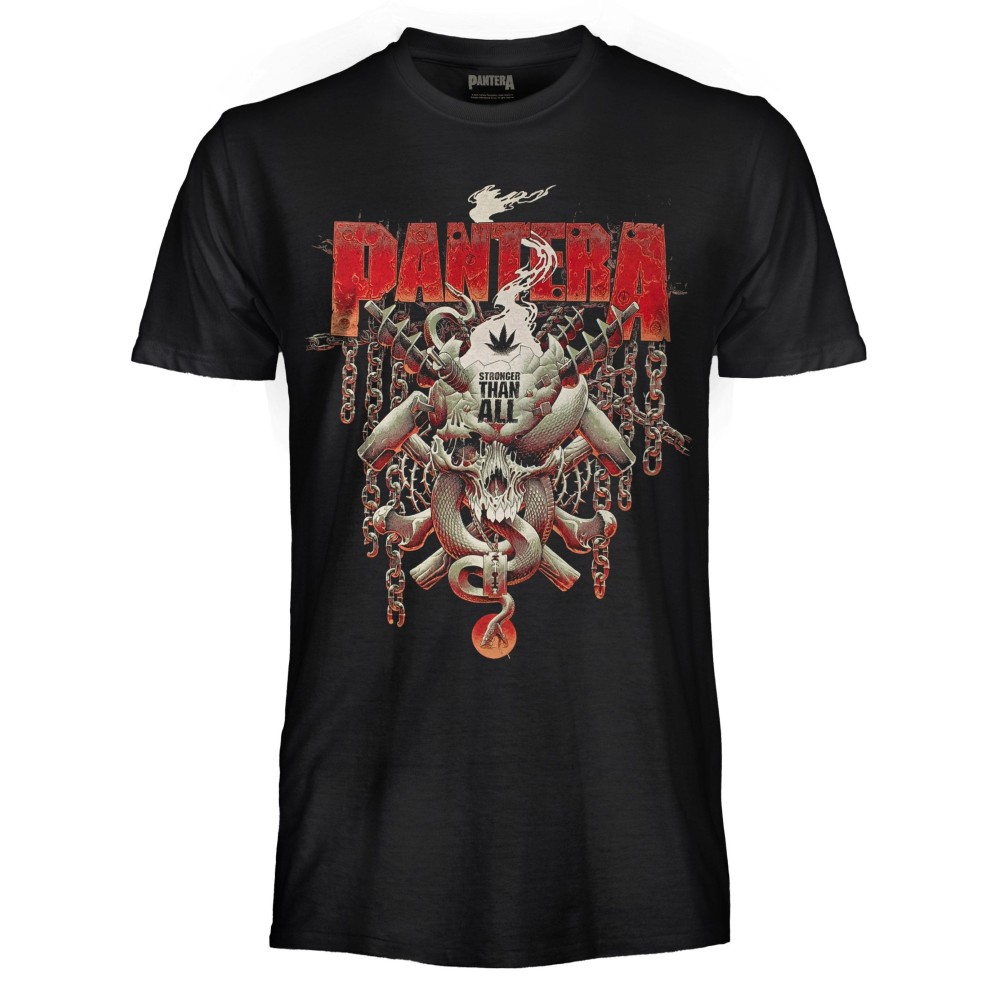 MAGLIA T SHIRT PANTERA STRONGER THAN ALL