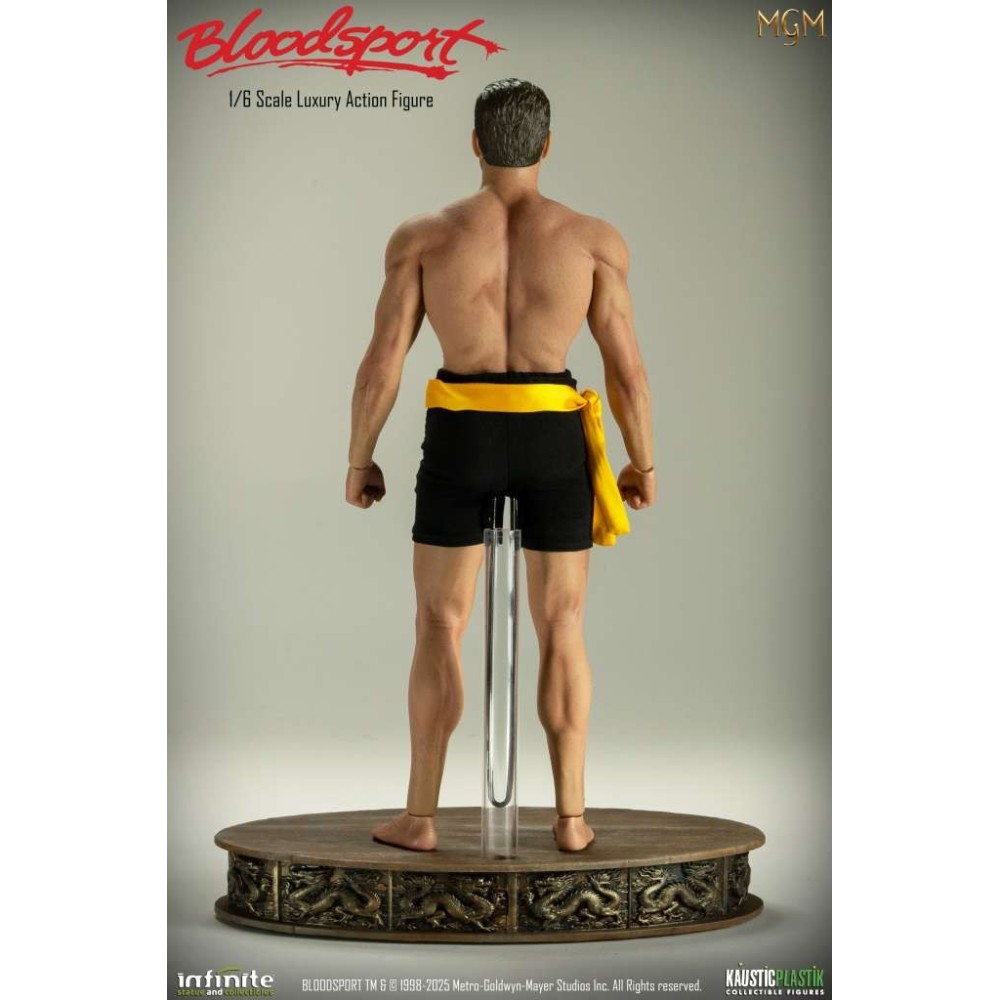 INFINITE STATUE BLOODSPORT FRANK DUX 1/6 SCALE LUXURY DELUXE ACTION FIGURE