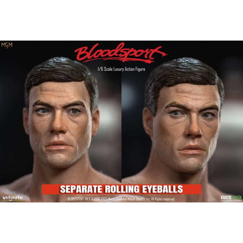 BLOODSPORT FRANK DUX 1/6 SCALE LUXURY ACTION FIGURE INFINITE STATUE