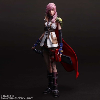 SQUARE ENIX FINAL FANTASY 13 LIGHTNING PLAY ARTS SHIN PVC ACTION FIGURE