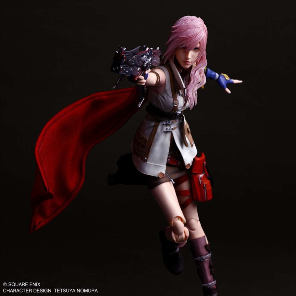 SQUARE ENIX FINAL FANTASY 13 LIGHTNING PLAY ARTS SHIN PVC ACTION FIGURE