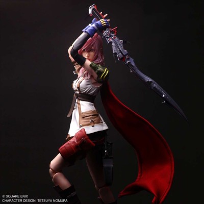SQUARE ENIX FINAL FANTASY 13 LIGHTNING PLAY ARTS SHIN PVC ACTION FIGURE