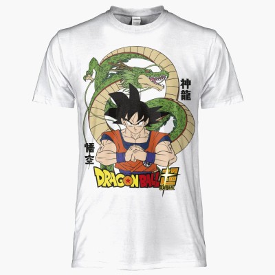 MAGLIA T SHIRT DRAGONBALL SUPER GOKU SHENRON