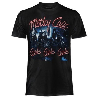MAGLIA T SHIRT MOTLEY CRUE GIRLS