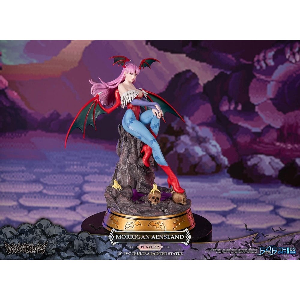 DARKSTALKERS MORRIGAN AENSLAND PLAYER 2 VARIANT STATUA FIGURE FIRST4FIGURES