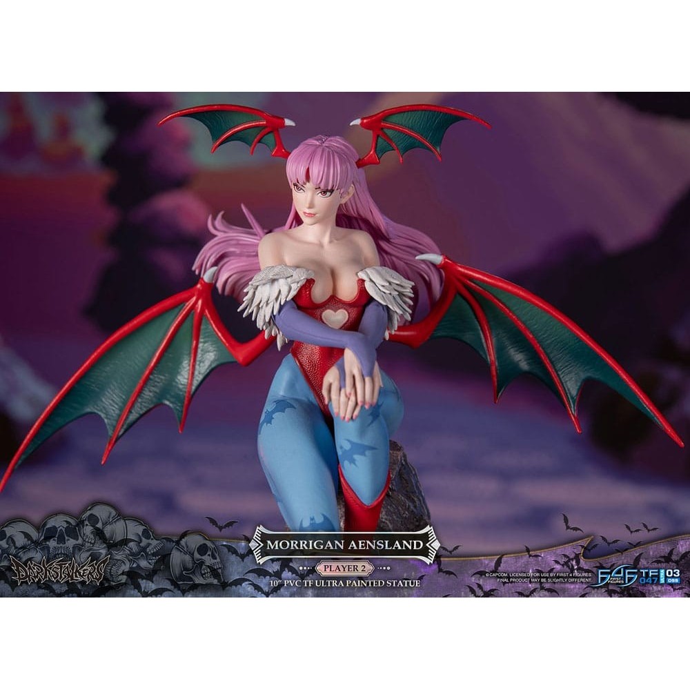 DARKSTALKERS MORRIGAN AENSLAND PLAYER 2 VARIANT STATUA FIGURE FIRST4FIGURES