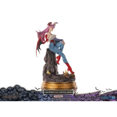 FIRST4FIGURES DARKSTALKERS MORRIGAN AENSLAND PLAYER 2 VARIANT STATUE FIGURE
