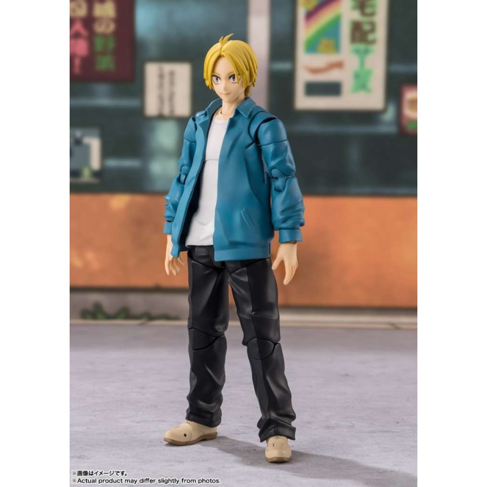 BANDAI SAKAMOTO DAYS SHIN ASAKURA S.H. FIGUARTS PVC ACTION FIGURE