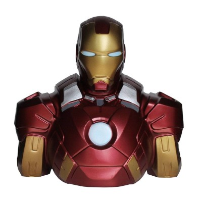 SEMIC MARVEL COMICS IRON MAN BUST BANK