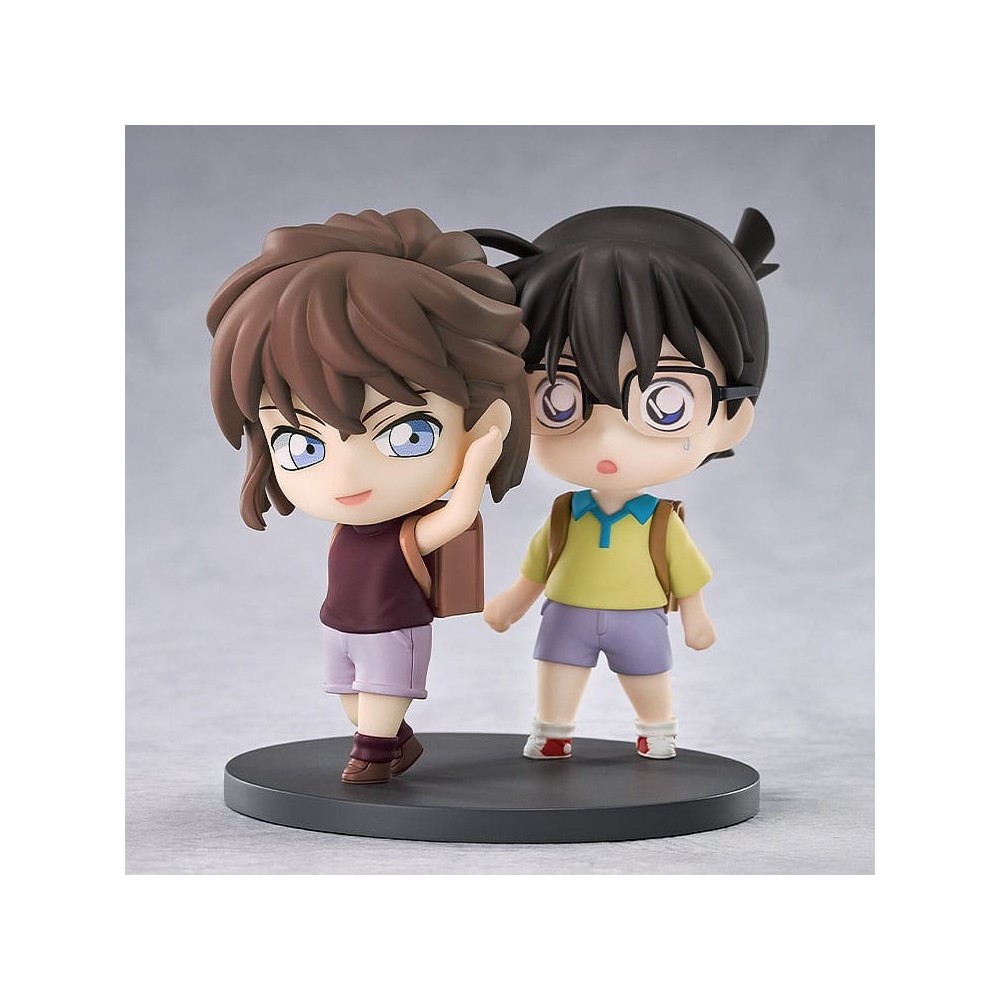 DETECTIVE CONAN QSET CONAN EDOGAWA E AI HAIBARA 2-PACK MINI FIGURE GOOD SMILE COMPANY