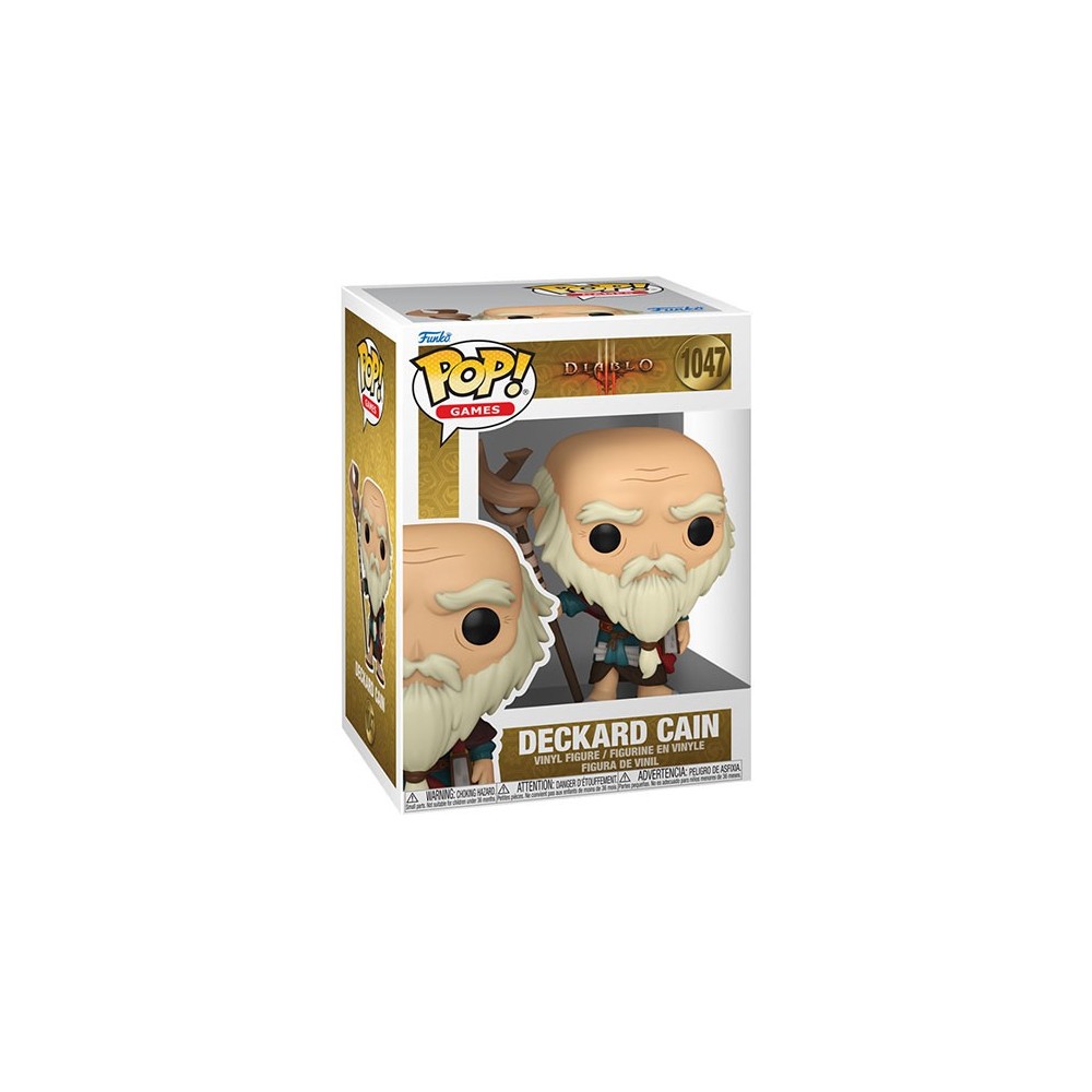 FUNKO FUNKO POP! DIABLO III DECKARD CAIN BOBBLE HEAD KNOCKER FIGURE