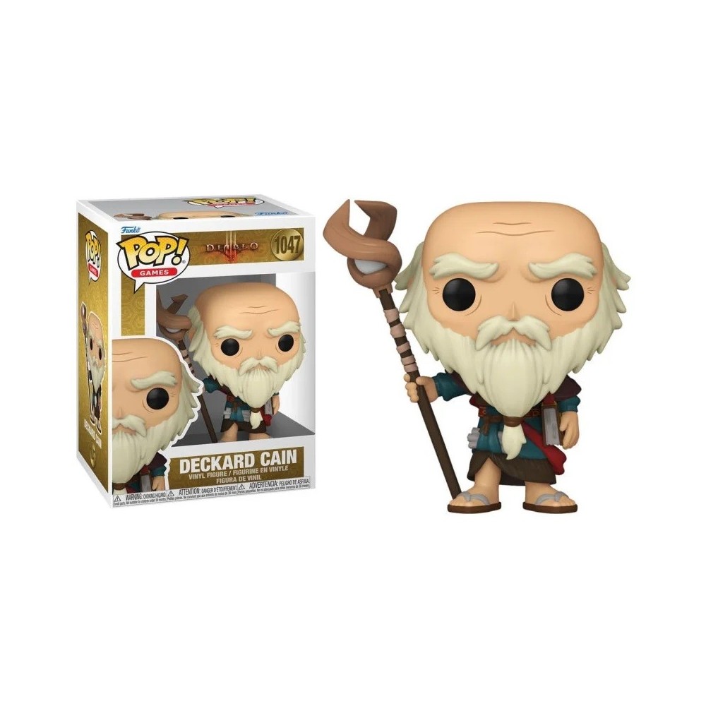 FUNKO FUNKO POP! DIABLO III DECKARD CAIN BOBBLE HEAD KNOCKER FIGURE
