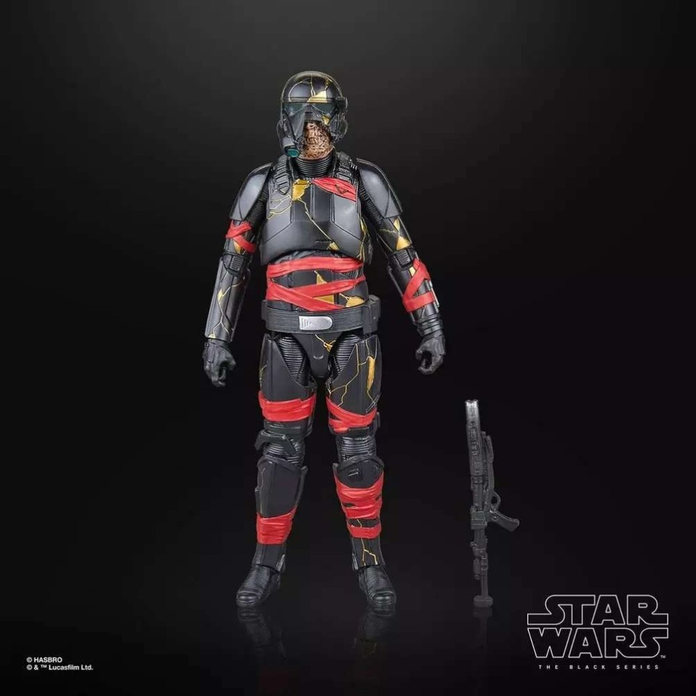 HASBRO STAR WARS THE BLACK SERIES NIGHT TROOPER PVC ACTION FIGURE