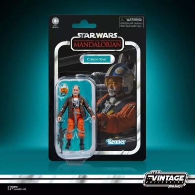 STAR WARS THE MANDALORIAN CARSON TEVA VINTAGE COLLECTION ACTION FIGURE HASBRO