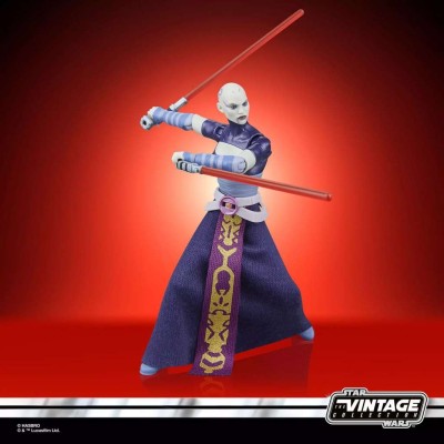 STAR WARS THE CLONE WARS ASAJJ VENTRESS VINTAGE COLLECTION ACTION FIGURE HASBRO