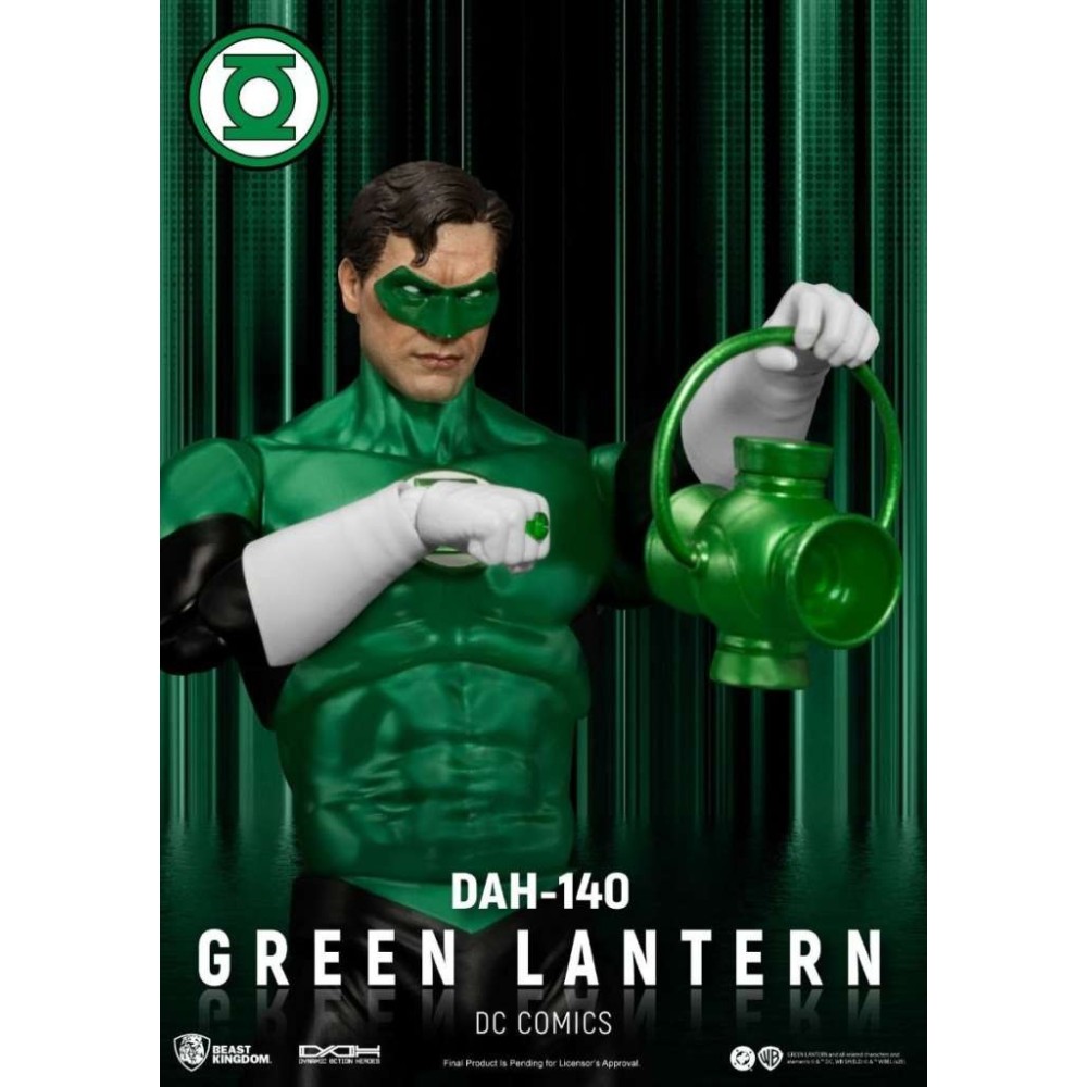 BEAST KINGDOM DC COMICS DAH-140 GREEN LANTERN DYNAMIC ACTION HEROES ACTION FIGURE