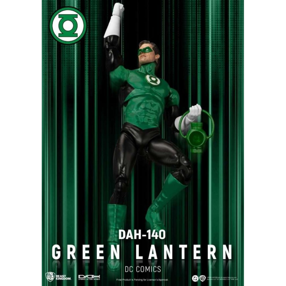 DC COMICS DAH-140 GREEN LANTERN ACTION FIGURE BEAST KINGDOM